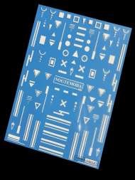 Наклейки Nogtemoda № 008