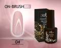 Гель Royal ON-BRUSH для укрепления и наращивания в бутылке 10 мл. OBG04
