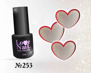253 LOVE NAIL ГЕЛЬ ЛАК класса Premium                           