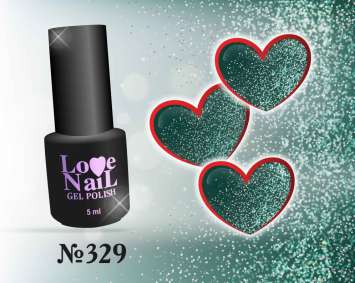 329 LOVE NAIL ГЕЛЬ ЛАК класса Premium   