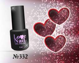 332 LOVE NAIL ГЕЛЬ ЛАК класса Premium    