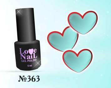 363  LOVE NAIL ГЕЛЬ ЛАК класса Premium  