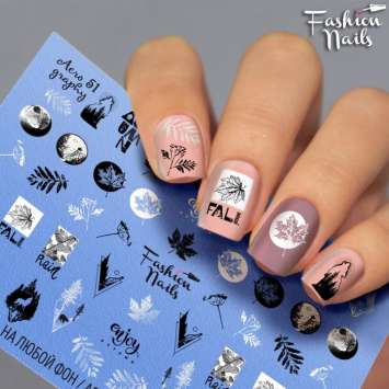 Fashion Nails Слайдер-дизайн AEROGRAPHY № 51