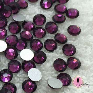 Стразы ss4 Amethyst 1.5-1.7mm 100шт  