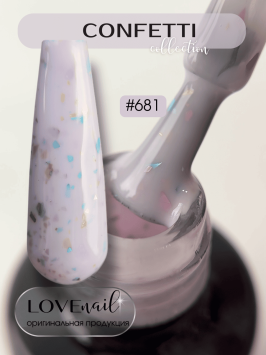681 LOVE NAIL ГЕЛЬ ЛАК класса Premium           