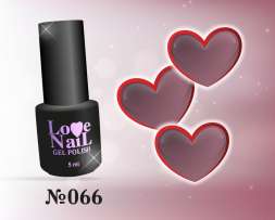 066 LOVE NAIL ГЕЛЬ ЛАК класса Premium     