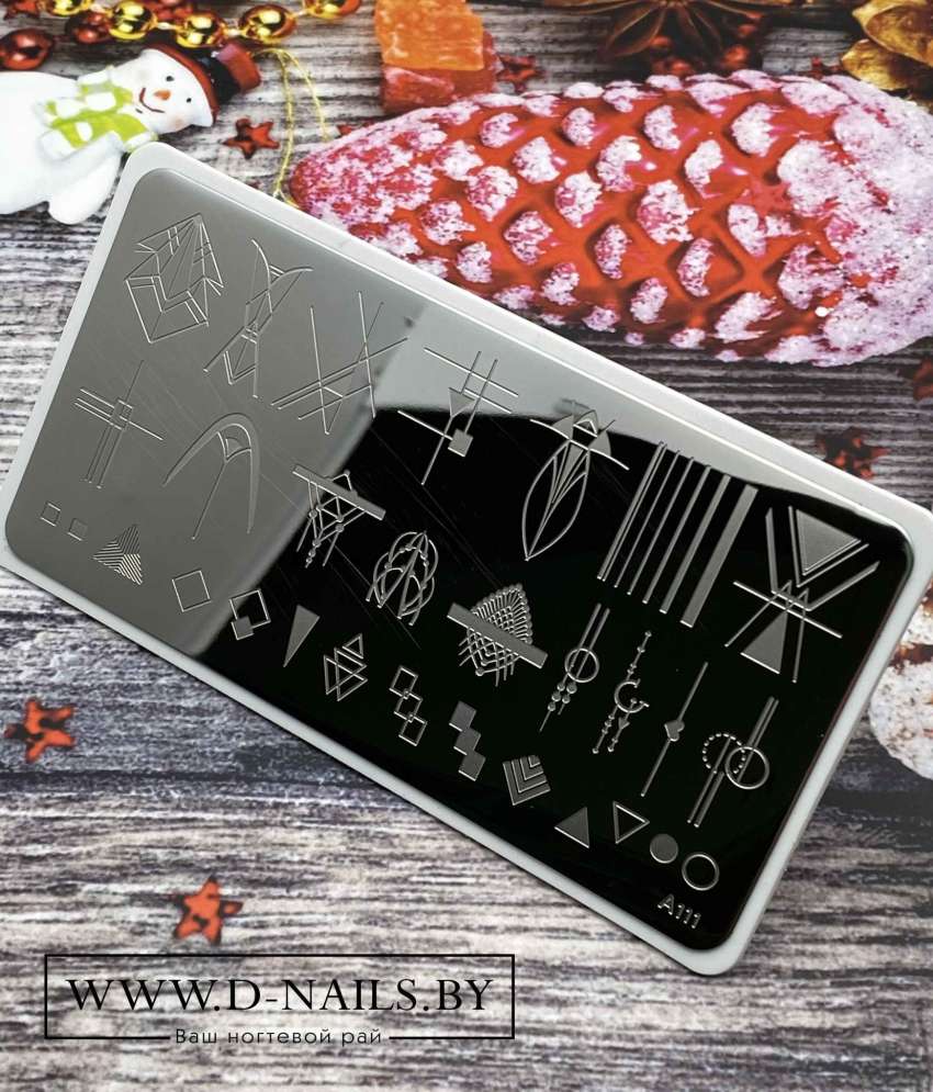 Пластина для стемпинга А111