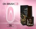 Гель Royal ON-BRUSH для укрепления и наращивания в бутылке 10 мл. OBG06