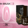Гель Royal ON-BRUSH для укрепления и наращивания в бутылке 10 мл. OBG06