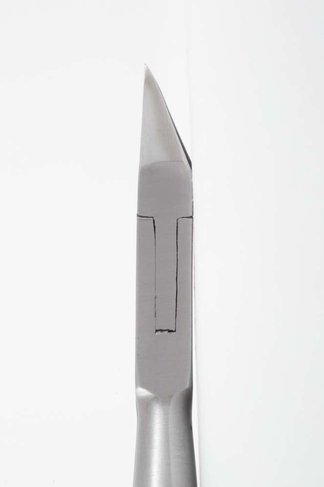 Кусачки педикюрные Silver Star AT-1207 (12 мм) для вросшего ногтя серия Classic      