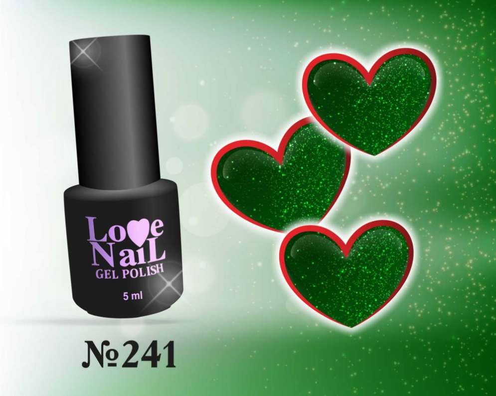 241 LOVE NAIL ГЕЛЬ ЛАК класса Premium                     