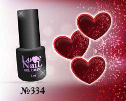 334 LOVE NAIL ГЕЛЬ ЛАК класса Premium    