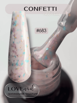 683 LOVE NAIL ГЕЛЬ ЛАК класса Premium           