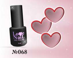 068 LOVE NAIL ГЕЛЬ ЛАК класса Premium    