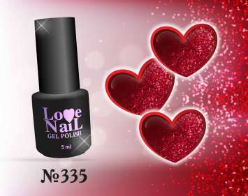 335 LOVE NAIL ГЕЛЬ ЛАК класса Premium    