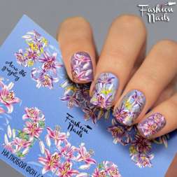 Fashion Nails Слайдер-дизайн AEROGRAPHY № 36