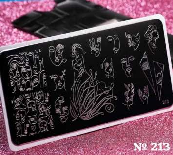 Пластина для стемпинга А213 