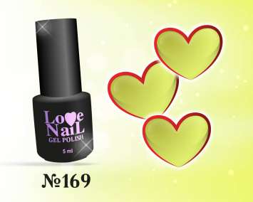 169 LOVE NAIL ГЕЛЬ ЛАК класса Premium 