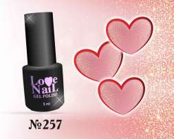 257 LOVE NAIL ГЕЛЬ ЛАК класса Premium                            