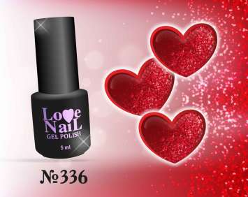 336 LOVE NAIL ГЕЛЬ ЛАК класса Premium    