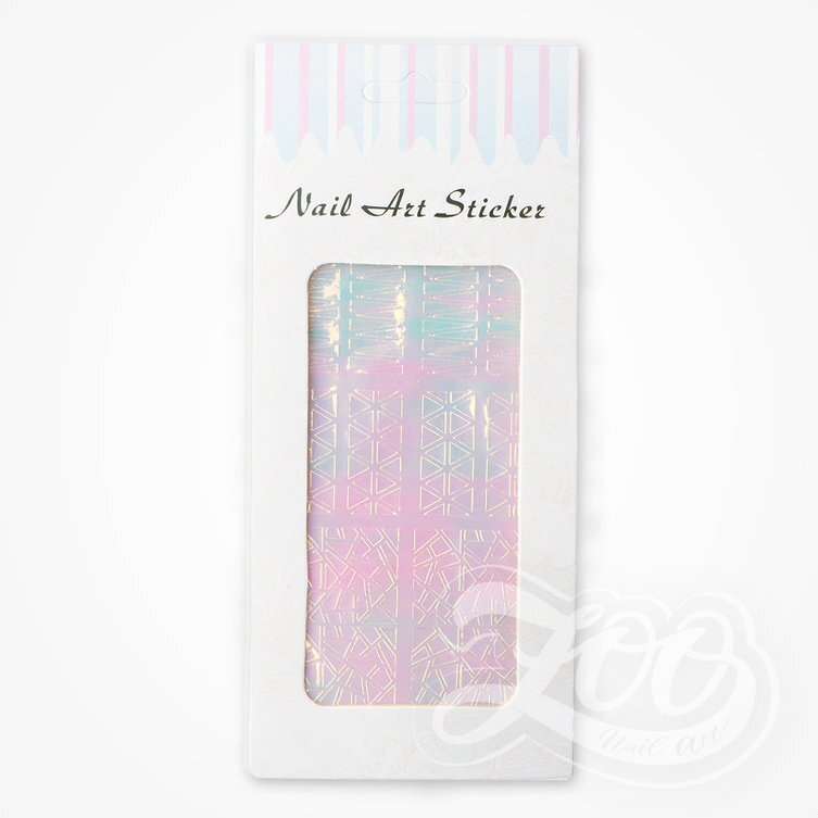 НАКЛЕЙКИ РАДУЖНЫЙ МИКС №1359 ZOO NAIL ART