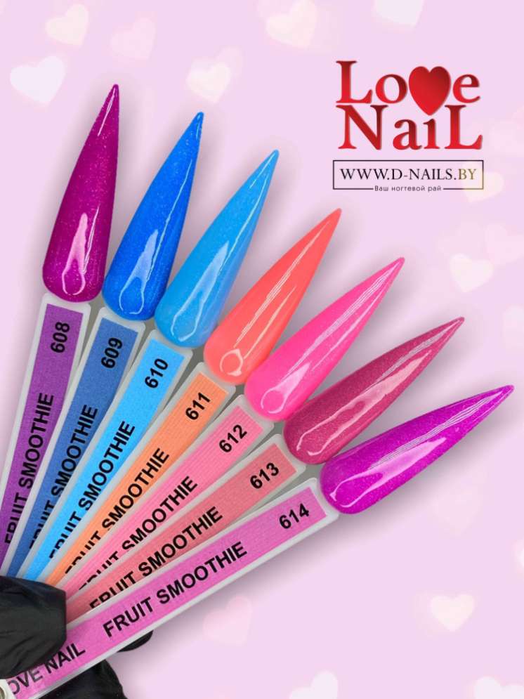 612 LOVE NAIL ГЕЛЬ ЛАК класса Premium  