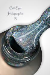 Гель-лак ROYAL Кошачий глаз "Голографик" HCER13 5 ml        