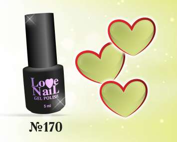 170 LOVE NAIL ГЕЛЬ ЛАК класса Premium 
