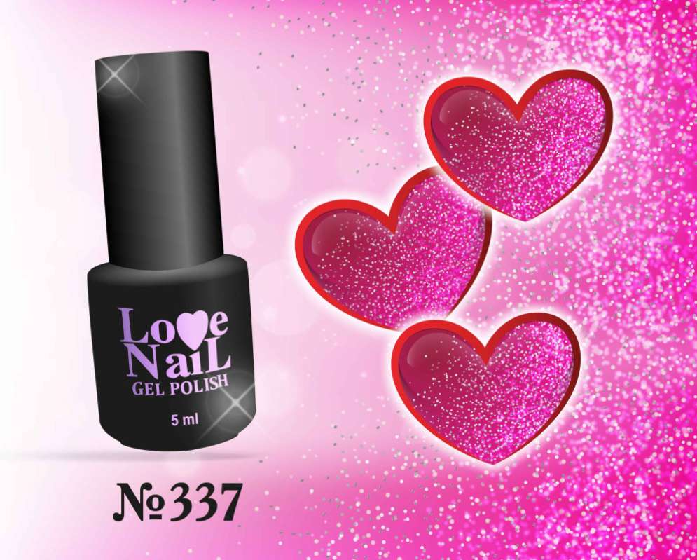 337 LOVE NAIL ГЕЛЬ ЛАК класса Premium    