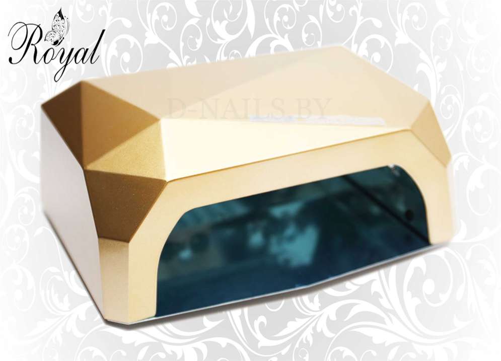 36W LED/UV лампа золотая Мощность: 36W Тип лампы: led+ ccfl (12w ccfl +24w led) с сенсорным датчиком