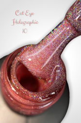 Гель-лак ROYAL Кошачий глаз "Голографик" HCER10 5 ml       