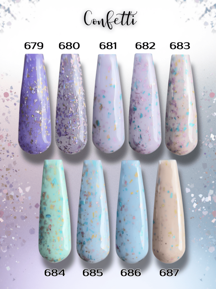 686 LOVE NAIL ГЕЛЬ ЛАК класса Premium           