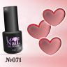 071 LOVE NAIL ГЕЛЬ ЛАК класса Premium   