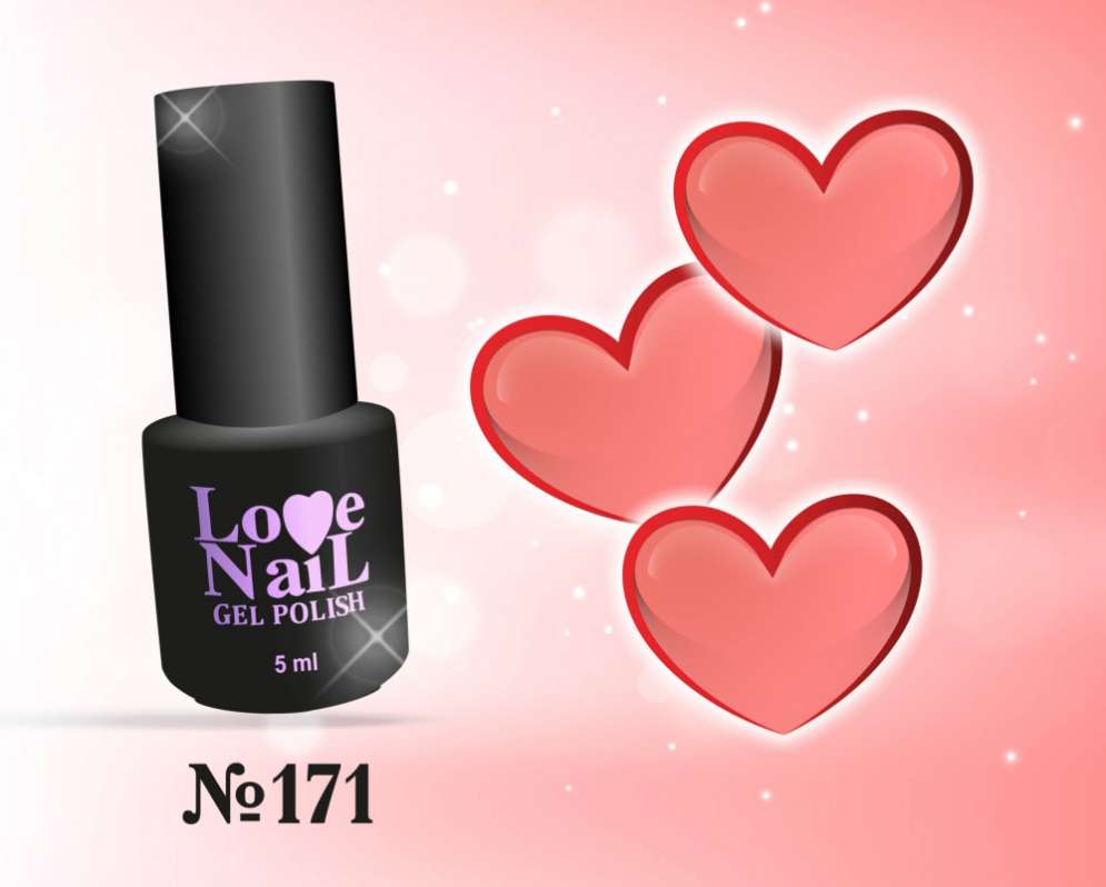 171 LOVE NAIL ГЕЛЬ ЛАК класса Premium 