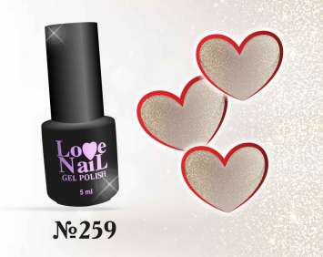 259 LOVE NAIL ГЕЛЬ ЛАК класса Premium                             