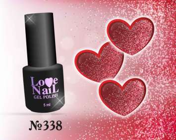 338 LOVE NAIL ГЕЛЬ ЛАК класса Premium    