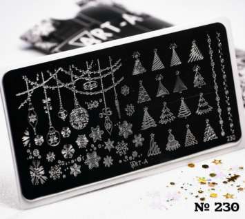 Пластина для стемпинга А230