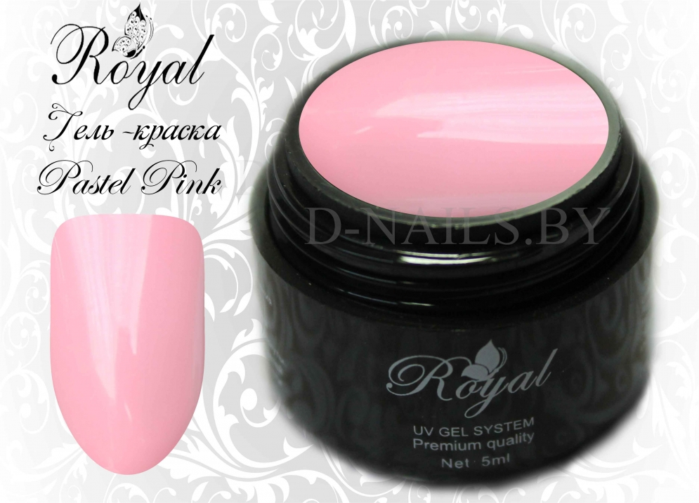 Гель-краска Royal Premium Line Pastel Pink 5 ml 
