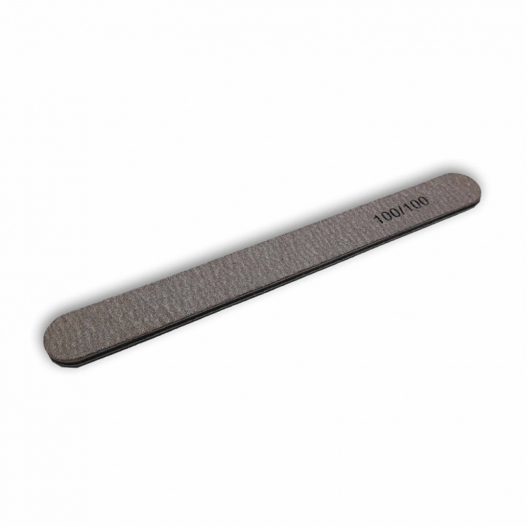 Пилочка узкая серая 100/100 grit 