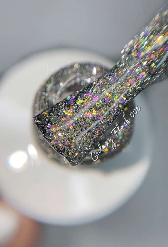 Светоотражающий гель-лак Art-A серия Galaxy Flash 006, 8ml    