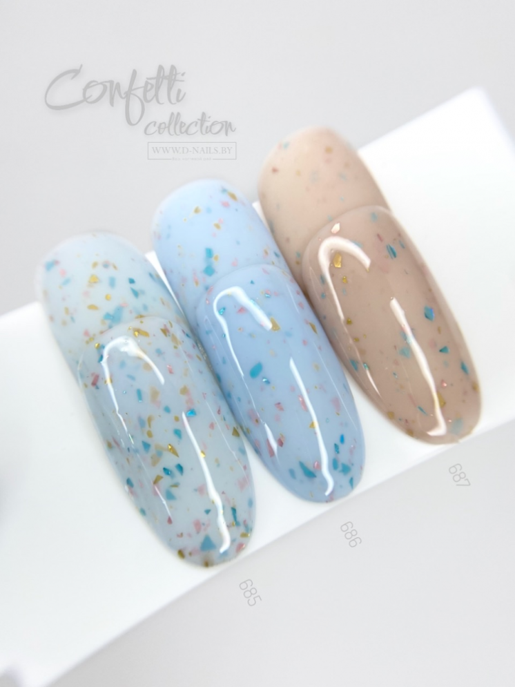 687 LOVE NAIL ГЕЛЬ ЛАК класса Premium           