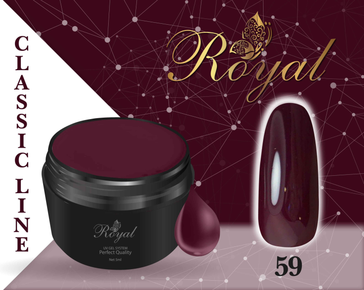 Гель-краска Royal Classic Line 5 ml №59
