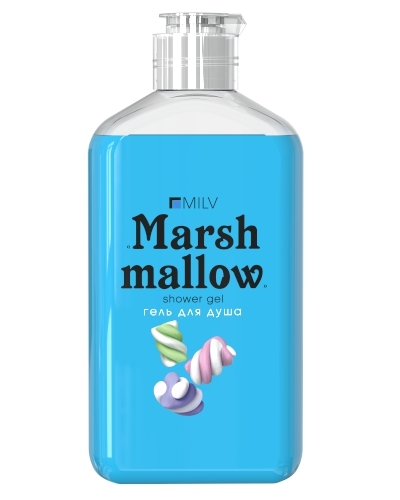 MILV Гель для душа «MARSHMALLOW». 340 мл