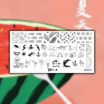 Пластина для стемпинга Art-A Juicy