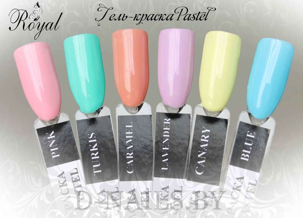 Гель-краска Royal Premium Line Pastel Caramel 5 ml 