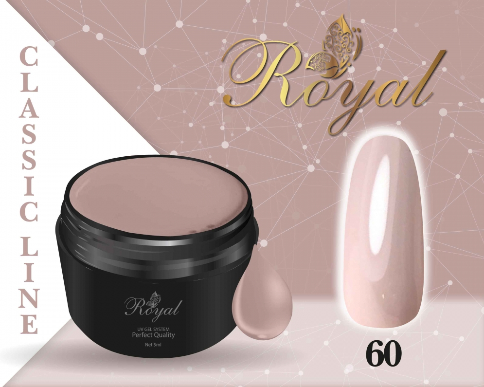 Гель-краска Royal Classic Line 5 ml №60