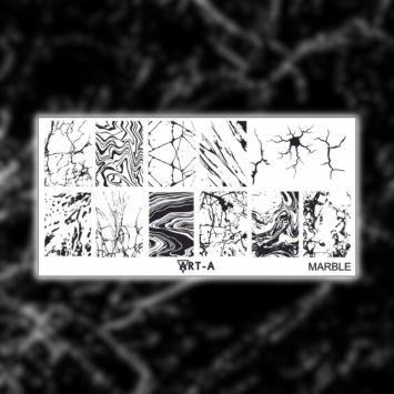 Пластина для стемпинга Art-A Marble