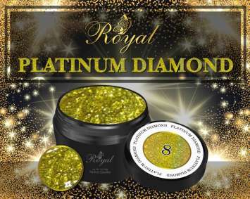 Гель-лак Royal PLATINUM DIAMOND 5 ml №08