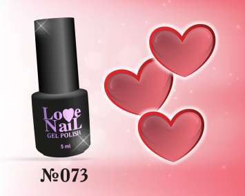 073 LOVE NAIL ГЕЛЬ ЛАК класса Premium   