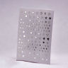Наклейки 3D 361 серебро